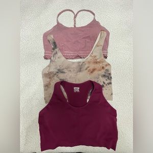 NWT 3 Sports / Athletic Bras